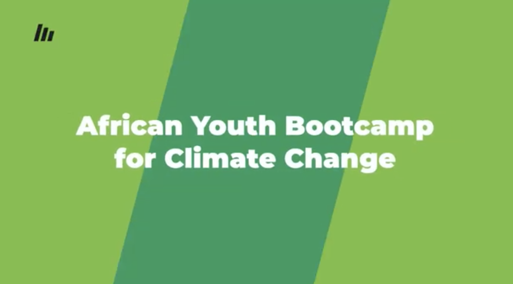 African Youth Bootcamp for Climate Change